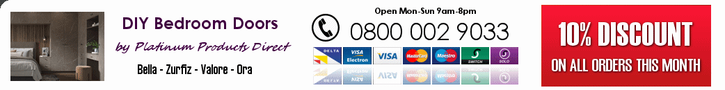 Bedroom Doors, Replacement Bedroom Doors, Made to Measure Bedroom Doors, Replacement Bedroom Doors, DIY Bedroom Doors, Bella Bedroom Doors